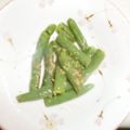 白いぐれーぷ's cooksnap of when they made インゲンのゴマあえ.