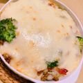 剛典キッチン's cooksnap of when they made レトルトカレーで簡単ドリア♪.