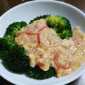 なち☆★'s cooksnap of when they made ブロッコリーとカニカマのあんかけ.