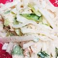 ☆☆as☆☆'s cooksnap of when they made 大根・ツナ・きゅうりのマヨネーズ和え♪.