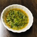 ponco39's cooksnap of when they made 超簡単！レンジで1分＊ネギ塩ダレ☆.