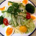 horseland's cooksnap of when they made サラダスパゲッティー.