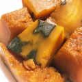 ゅンゅン's cooksnap of when they made おばあちゃんのかぼちゃの煮物　～黒糖使用.