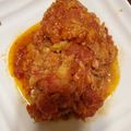 優しい歌's cooksnap of when they made 鶏胸肉の香味パン粉焼き☆トマトソースで♪.