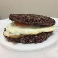 はちみつかなこ's cooksnap of when they made 超簡単！「基本のライスバーガー」.