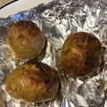 Nana983's cooksnap of when they made 魚焼きグリルで『ベイクドポテト』新じゃが.
