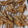 はるANDゆうママ's cooksnap of when they made ゴボウとエリンギの天ぷら.