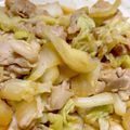 白なめこ's cooksnap of when they made 白菜と豚バラのポン酢炒め.