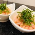 わか★'s cooksnap of when they made 超簡単おつまみ！蒲鉾と明太子の胡麻油和え.