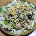 55才のおじさん's cooksnap of when they made 小松菜と豚肉卵炒め.
