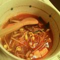 さくらかりん's cooksnap of when they made あるもので作る☆ユッケジャンスープ☆.