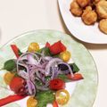 kpえもん♪'s cooksnap of when they made スモークサーモンのマリネサラダ.