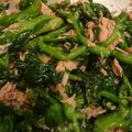 YOKO☆Y's cooksnap of when they made レンジで簡単☆菜の花の胡麻ツナ和え。.