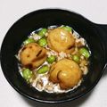 もぐ・ω・くま's cooksnap of when they made ふわふわ＊がんもどきのそぼろあんかけ.