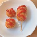 nagii_'s cooksnap of when they made ホットケーキミックスでチーズドッグ.