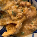 筋肉リズミカル's cooksnap of when they made ５分で簡単一品！ 卵だけで豚平焼き風.