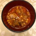 あっきーくろぴー's cooksnap of when they made 鶏もも肉とヒヨコ豆のピリ辛トマト煮込み.