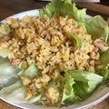 はらぺこまさる's cooksnap of when they made たまごとレタスのだしチャーハン.