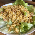 はらぺこまさる's cooksnap of when they made たまごとレタスのだしチャーハン.