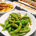 あゆまんま♪'s cooksnap of when they made 冷凍枝豆と冷凍ニンニクのさっと炒め.