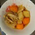 どむ☆なが's cooksnap of when they made ●じゃが芋・人参・舞茸・玉ねぎ達の煮物●.