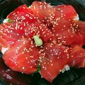 ほんだー＊'s cooksnap of when they made 漬けない？時短漬けマグロ丼☆1人ランチ.