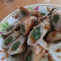 さか子's cooksnap of when they made 味噌ダレ巻き巻きお肉.