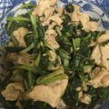 snow012's cooksnap of when they made かき菜と豚肉のさっぱり炒め.