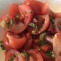 Yokchina's cooksnap of when they made フランス人直伝！！ねぎトマサラダ.