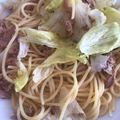 Eire's cooksnap of when they made 簡単すぎる☆ツナとレタスの冷製パスタ.