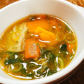ちゃちゃまる26's cooksnap of when they made 青梗菜とかぼちゃの甘〜い味噌汁.