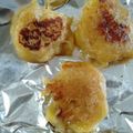 minotan's cooksnap of when they made 離乳食中期〜後期☆バナナのおやき.