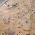 Kuri310's cooksnap of when they made 【節約】サバ缶と白菜のクリームスープ.