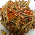 ＣＴＵ's cooksnap of when they made 定番！　簡単美味しいきんぴらごぼう.