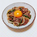 まあまま☆0403's cooksnap of when they made ご飯がススム♥️新玉と牛肉の甘辛炒め♪.