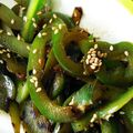 Akkers's cooksnap of when they made 大量消費の味方！ピーマンのきんぴら.