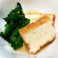 ピニヨ's cooksnap of when they made 菜の花と厚揚げの煮びたし.