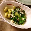 2michi's cooksnap of when they made 簡単☆ほうれん草のカッテージチーズ和え♪.