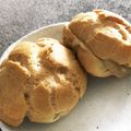 Mar Lico's cooksnap of when they made 【米粉】米粉シュークリーム.