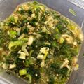 shyoko's cooksnap of when they made 絶品ねぎ塩ダレ♪.