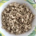 たちぽんぽん's cooksnap of when they made 超簡単！めんつゆで鶏そぼろ♪.