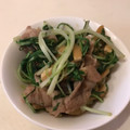 カマキチ's cooksnap of when they made 豚肉と水菜と油揚げの甘煮.