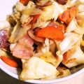 あさここなっつ's cooksnap of when they made ｷｬﾍﾞﾂとﾍﾞｰｺﾝの炒め物.