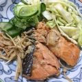 クックRCHX24☆'s cooksnap of when they made パパでもできた☆鮭の漬け焼きくん.