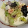よちりんのまーちゃん's cooksnap of when they made 野菜たっぷり豆乳スープの簡単チャンポン麺.