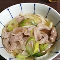 らみねす's cooksnap of when they made とろりん～♪豚肉ちゃんの☆おうどん☆.