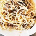 akiaki•ө•♡'s cooksnap of when they made ツナの和風パスタ.