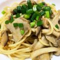 67luna's cooksnap of when they made 万能たまねぎだれdeきのこスパゲティ.