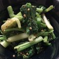 ＊ono＊'s cooksnap of when they made セリのペッパーナムル。.