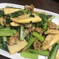 ☆初音☆'s cooksnap of when they made 筍と小松菜のオイスターソース炒め.